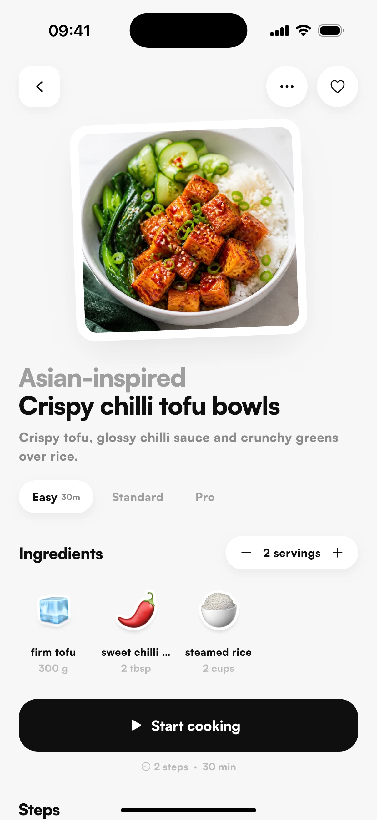 A complete crispy chilli tofu recipe in YumMemo
